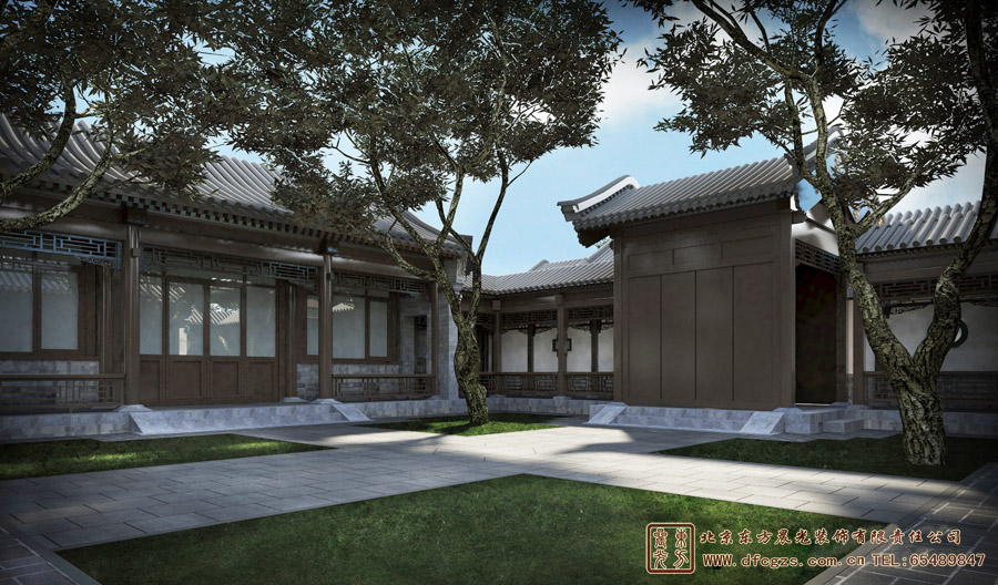 農(nóng)村仿古中式設(shè)計案例