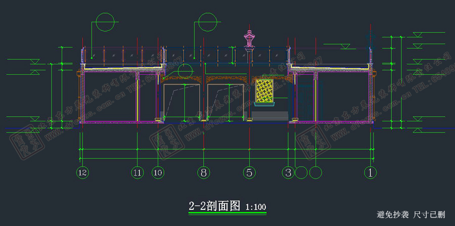 徽派農(nóng)村中式建筑設(shè)計(jì)案例