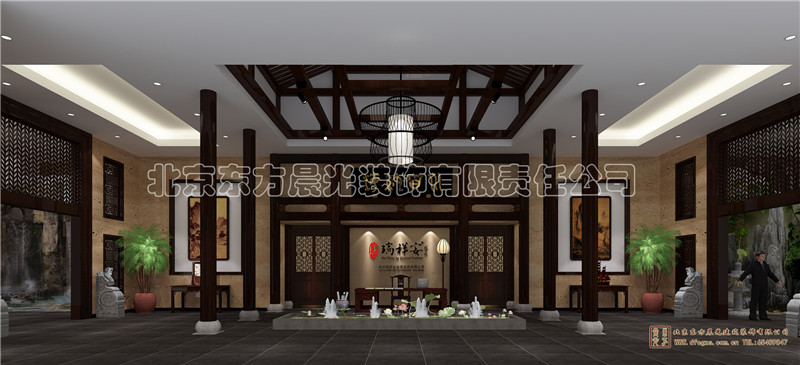 傳統(tǒng)與現(xiàn)代巧妙結合的四合院飯店