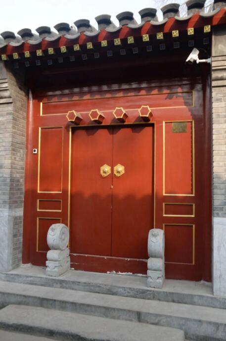 四合院中式門樓