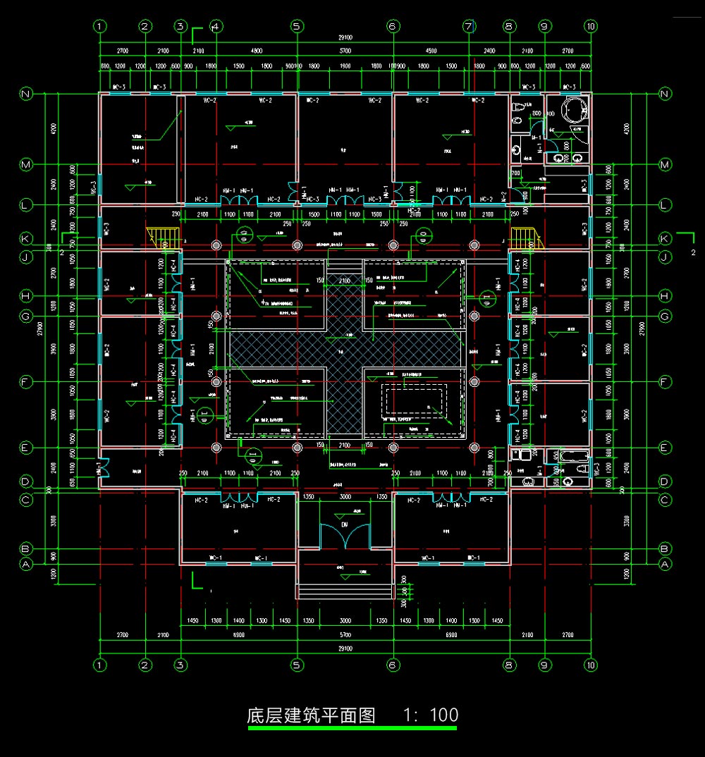中式會所施工圖